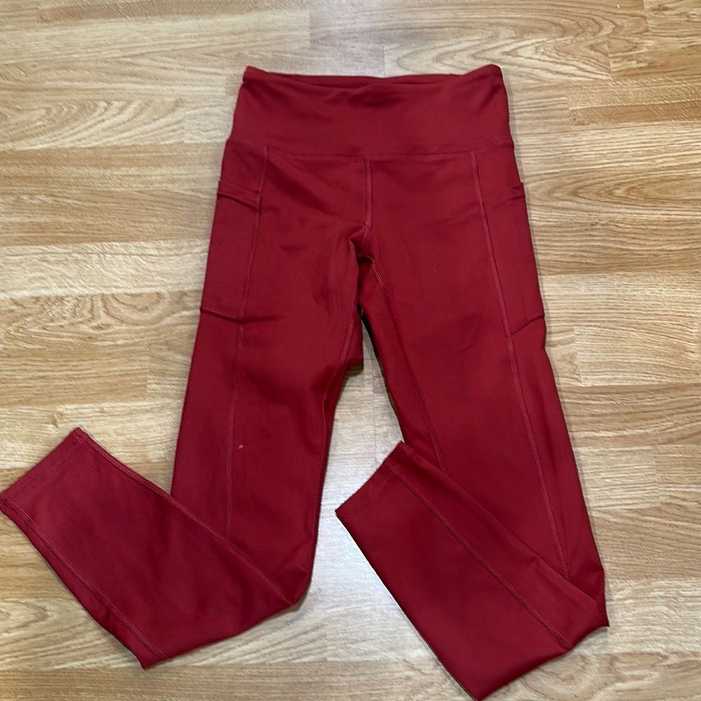 Size S Orange Pocket Leggings NBW